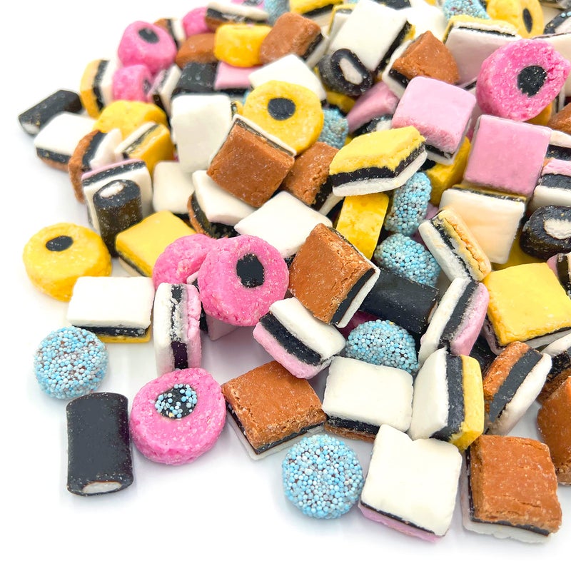 LAETAFOOD English Licorice Candy | 2 Pound Bag | Allsorts Licorice Mix | Gourmet English Candy Bulk | Old Fashioned Candy Assortment | Mixed Shapes and Textures - Image 4